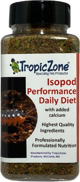 TropicZone Isopod Performance Daily Diet Insect Food, 8-oz bottle slide 1 of 7