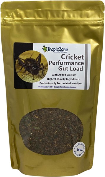 TropicZone Cricket Performance Gut Load Insect Food, 16-oz bottle slide 1 of 2