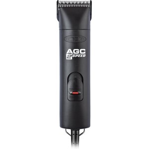 Andis AGC2 2-Speed Detachable Blade Dog & Cat Hair Grooming Clipper, Black