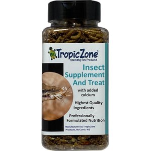 TropicZone Insect Supplement &Treat Reptile Food, 3.5-oz bottle
