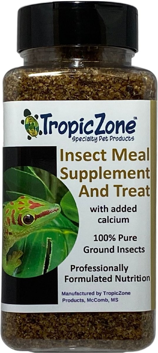 TropicZone Insect Meal Supplement & Treat Reptile Food