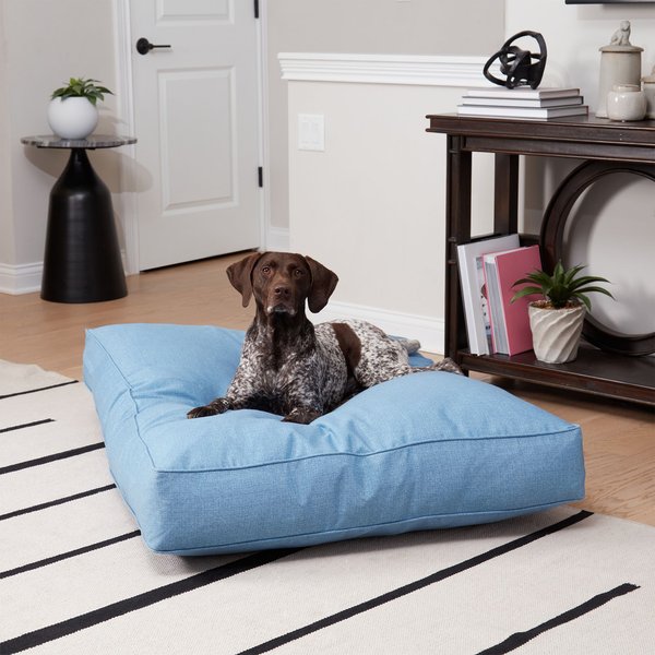 Happy Hounds Cooper Rectangle Pillow Indoor & Outdoor Dog Bed with Removable Cover