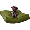 Happy Hounds Cooper Rectangle Indoor/Outdoor Dog Bed, Hunter, Large