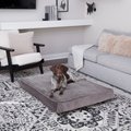 Happy Hounds Dolly Deluxe Supportive Cat & Dog Bed, Gray, Large
