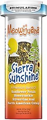 Meowijuana Sierra Sunshine Sunflower, Honeysuckle, Silvervine Catnip Blend, 26-gm bottle