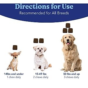 Angels' Eyes Natural Plus Chicken Flavored Soft Chews Tear Stain Supplement for Dogs & Cats, 6.35-oz bag, 90 count