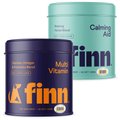 Finn Calming Aid Soft Chew, 90 count + Multi Vitamin Dog Supplement, 90 count