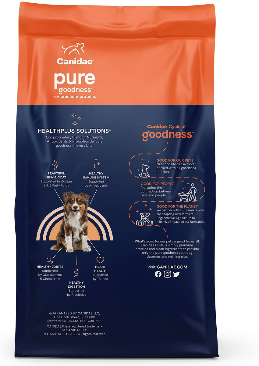canidae grain free pure sea with salmon dry dog food