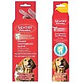 Sentry Petrodex Veterinary Strength Enzymatic Poultry Flavor Toothpaste, 6.2-oz + Finger Glove Dog & Cat Toothbrush, 5 count