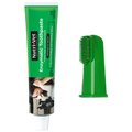 Nutri-Vet Chicken Flavored Enzymatic Toothpaste, 2.5-oz tube + Vet's Best Fingerbrush Dog Toothbrush, 10 count