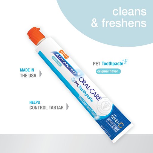 Nylabone Advanced Oral Care Finger Brush Toothbrush, 2-pack + Dog Toothpaste, 2.5-oz tube
