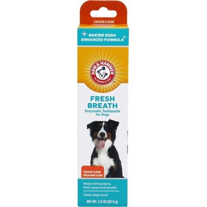 Arm & Hammer Products Products Fresh Breath Chicken Flavored Enzymatic Dog Toothpaste, 2.5-oz tube