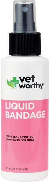 Vet Worthy Liquid Bandage Dog First-Aid, 4-oz bottle slide 1 of 3