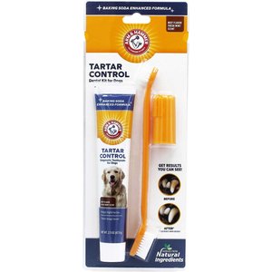 Arm & Hammer Tartar Control Beef Flavored Enzymatic Dog Dental Kit