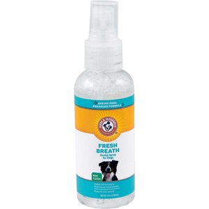 Arm & Hammer Fresh Breath Mint Flavored Dog Dental Spray, 4-oz bottle