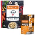 Instinct Freeze-Dried Raw Meals Real Beef Recipe Food + Freeze Dried Raw Boost Mixers Gut Health Recipe Dog Food Topper