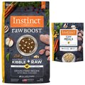 Instinct Raw Boost Recipe with Real Chicken & Freeze-Dried Raw Pieces Dry Food + Freeze-Dried Raw Meals Cage-Free Chicken Recipe Dog Food
