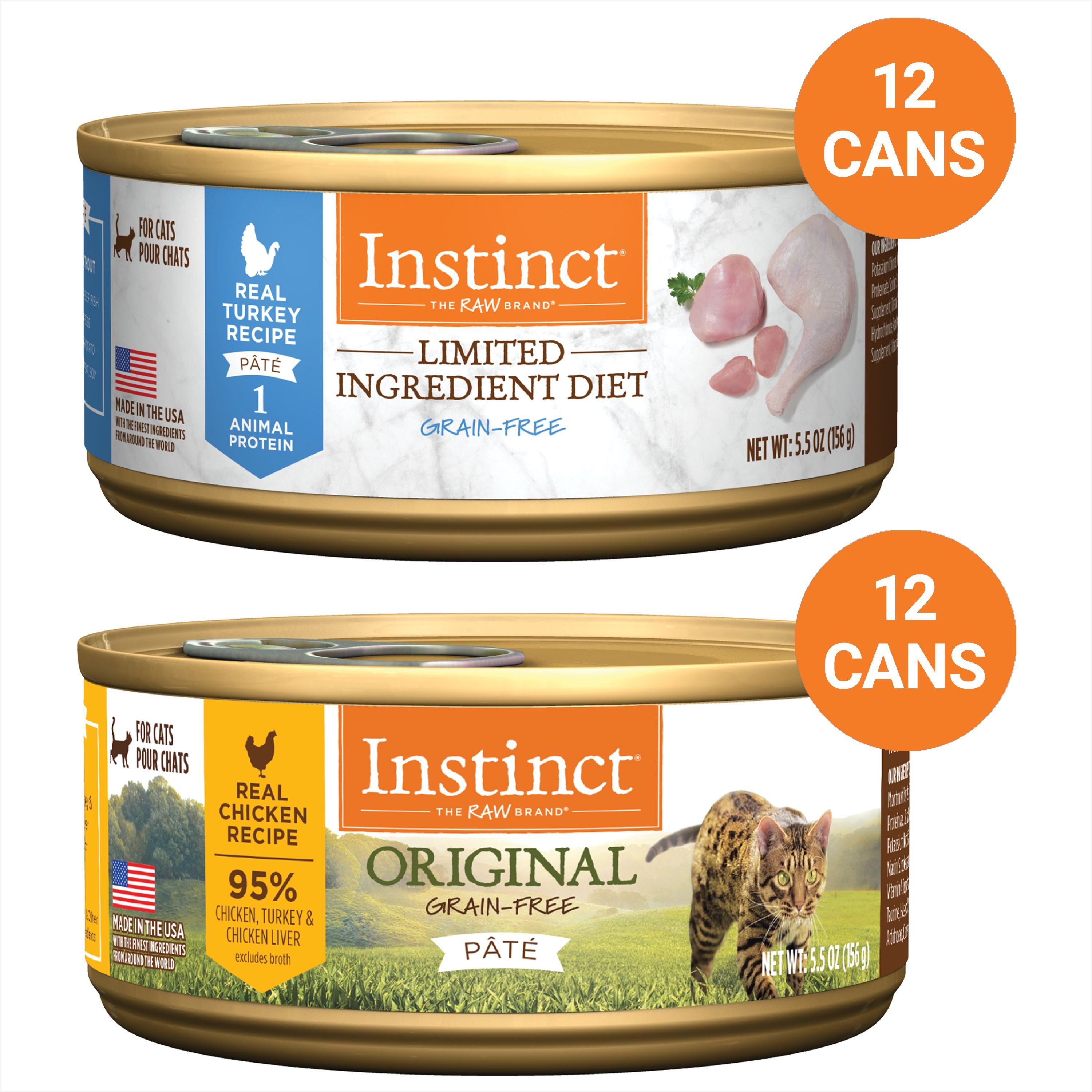 Instinct wet clearance cat food reviews