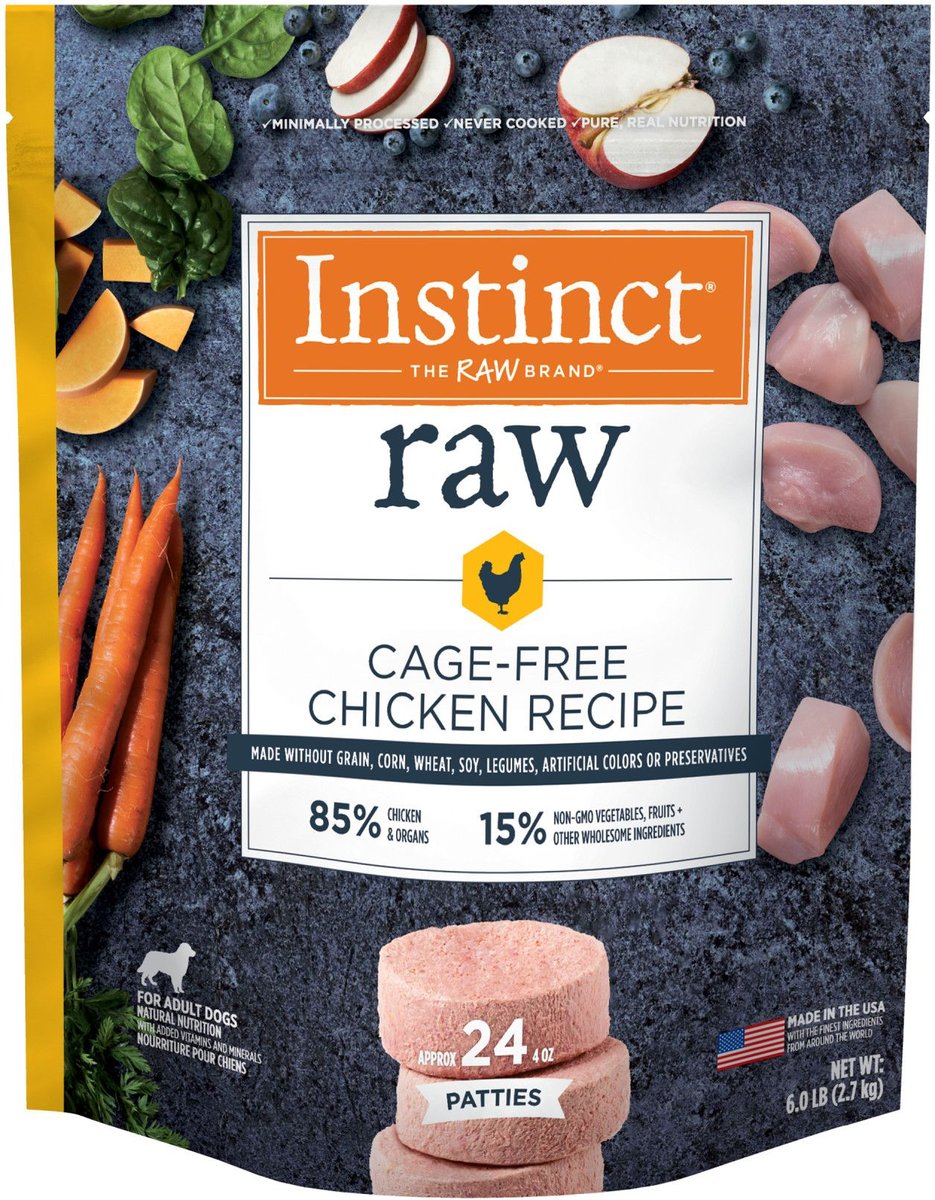 Instinct the raw clearance brand dog food reviews