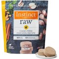 Instinct Frozen Raw Patties Grain-Free Cage-Free Chicken Recipe Dog Food, 6-lb bag, bundle of 3