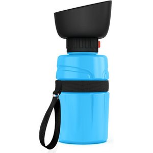 LESOTC Outdoor Dog Water Bottle Dispenser, Sky Blue