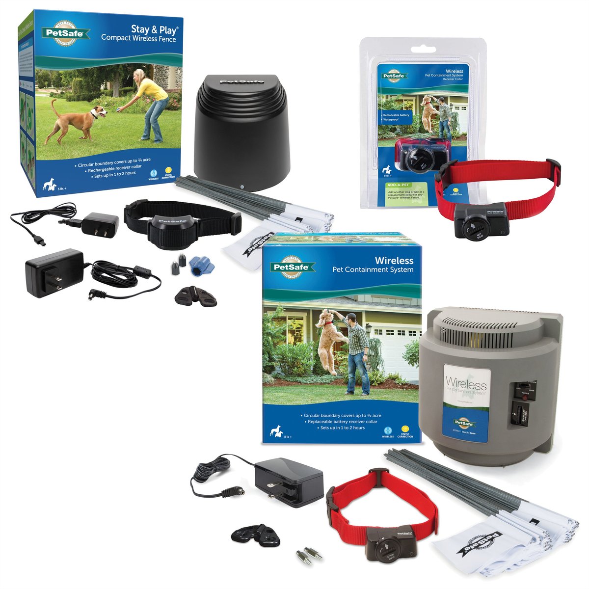 Dog & Cat Tech Kit - PetSafe Wireless Dog & Cat Fence, Containment