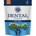 American Kennel Club AKC Natural Dental Chews Dog Treats, Large, 4 count