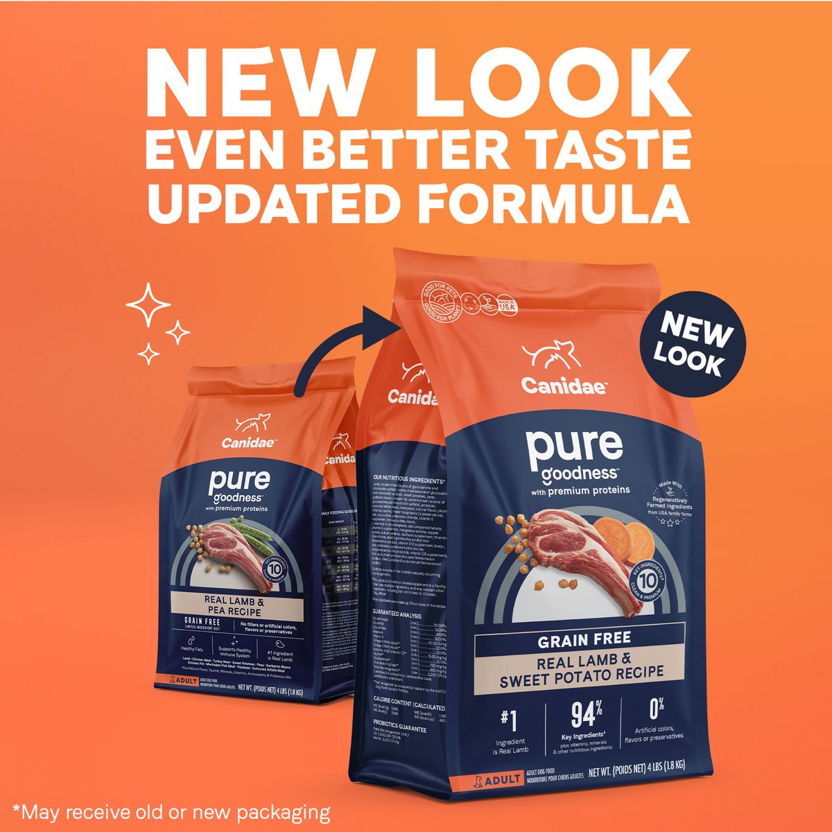 Canidae pure hot sale dog food