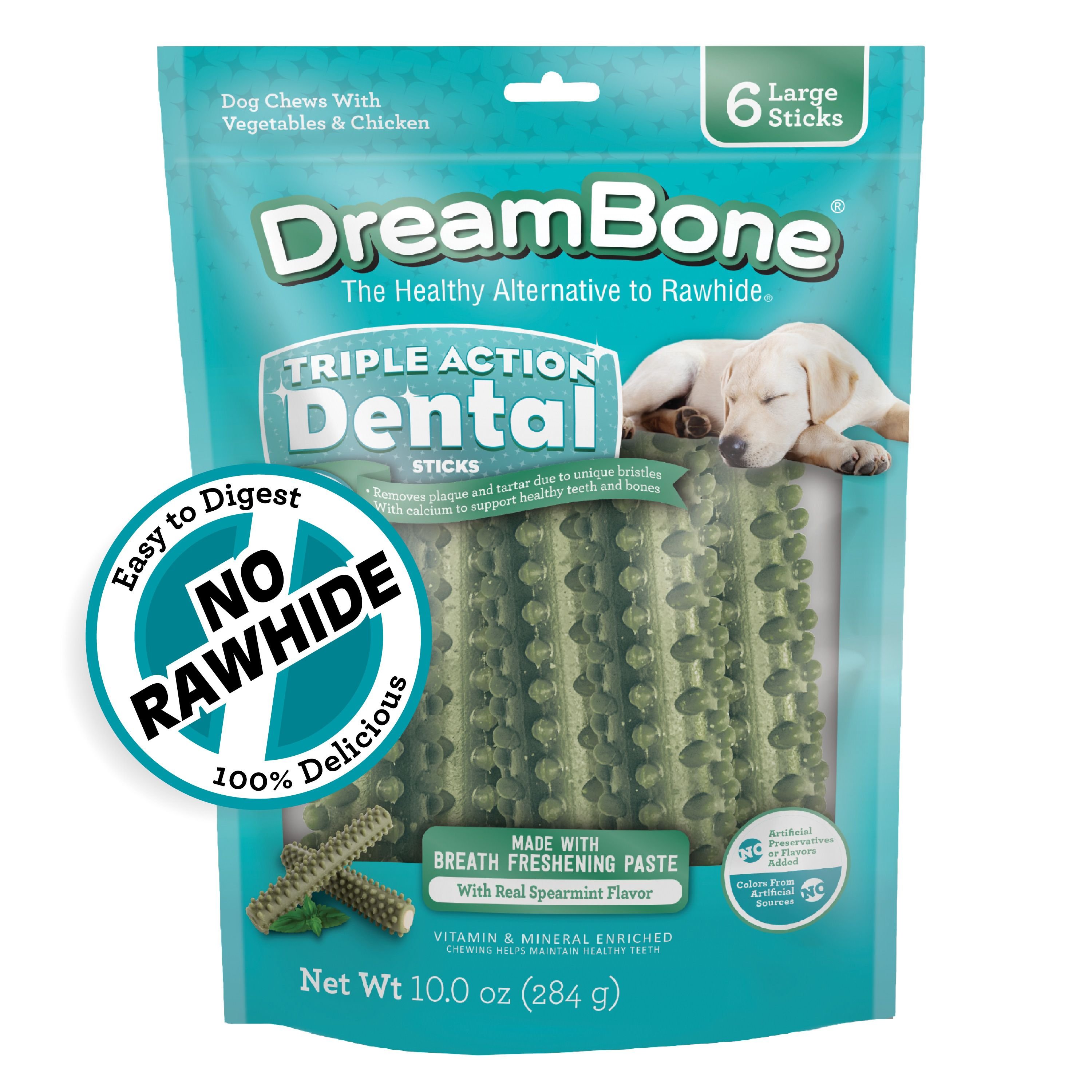 DREAMBONE Triple Action Dental Sticks Kelp for Large & XLarge Sized