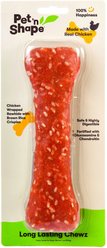 Pet 'n Shape Long Lasting Chewz Chicken Bones 8" Dog Treats, 1 pack