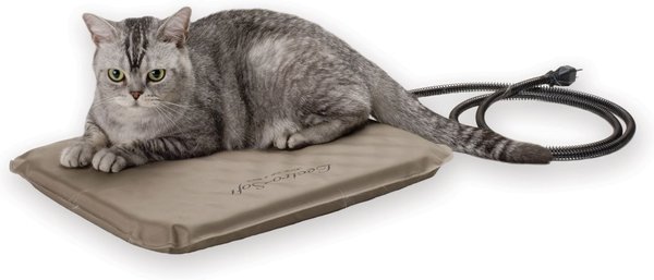 K&H Pet Products Lectro-Soft Outdoor Heated Pad, Brown, Small slide 1 of 10