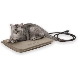 K&H Pet Products Lectro-Soft Outdoor Heated Pad, Brown, Small