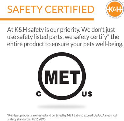 Show full view: K&H Pet Products Thermo-Kitty Cafe Stainless Steel Cat Bowls slide 5 of 11