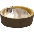 K&H Pet Products Thermo-Kitty Cat Bed, Mocha, Large