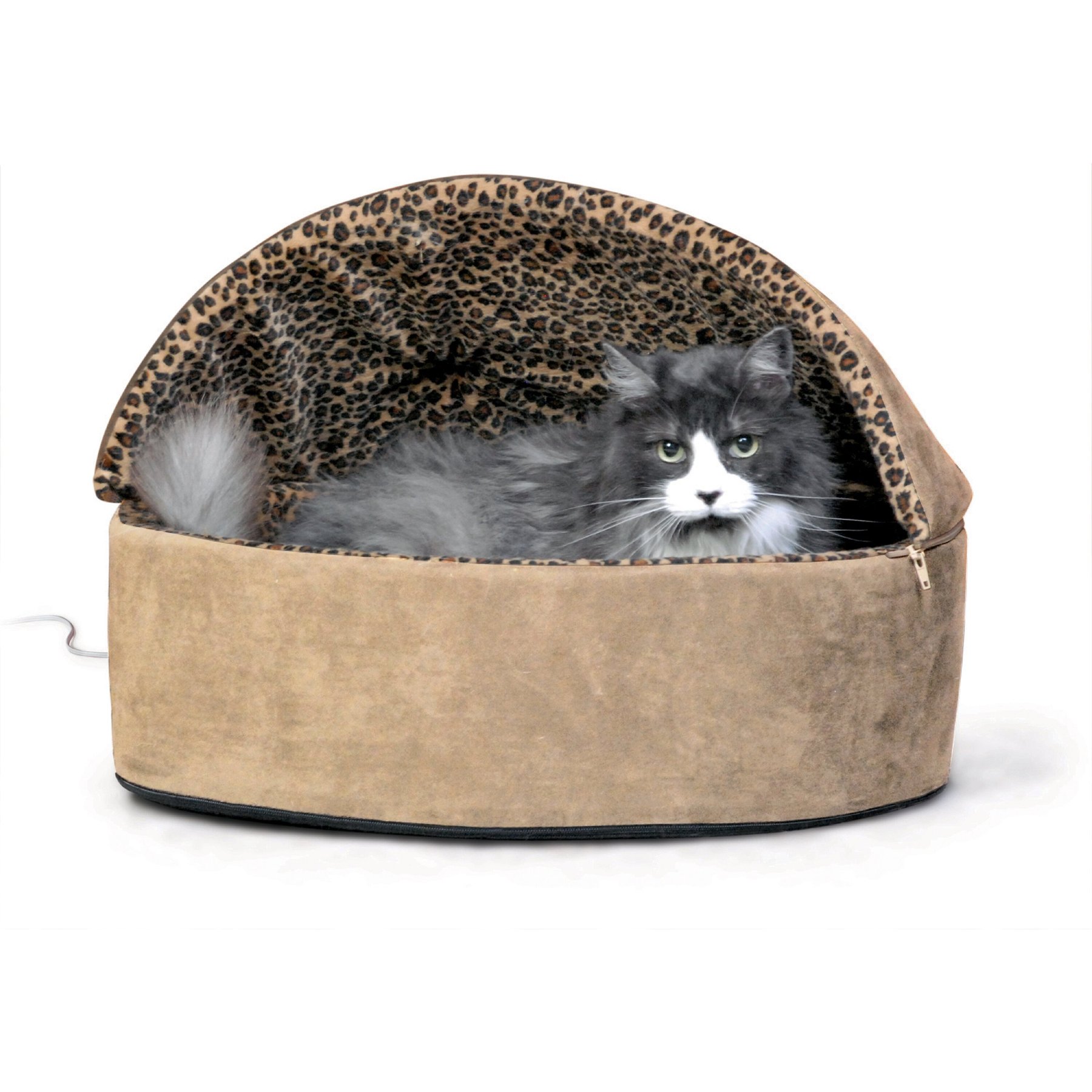 K&H PET PRODUCTS Thermo-Kitty Bed Deluxe Indoor Heated Cat Bed