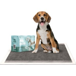 Bark & Clean Premium Activated Charcoal Traveller's Dog Potty Pad, 5 count, 36x36