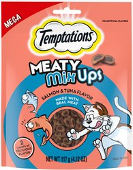 Temptations Meaty MixUps Salmon & Tuna Bites Soft & Chewy Cat Treats, 4.12-oz pouch
