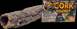 Zoo Med Natural Cork Bark Round Reptile Wood, Natural, Small