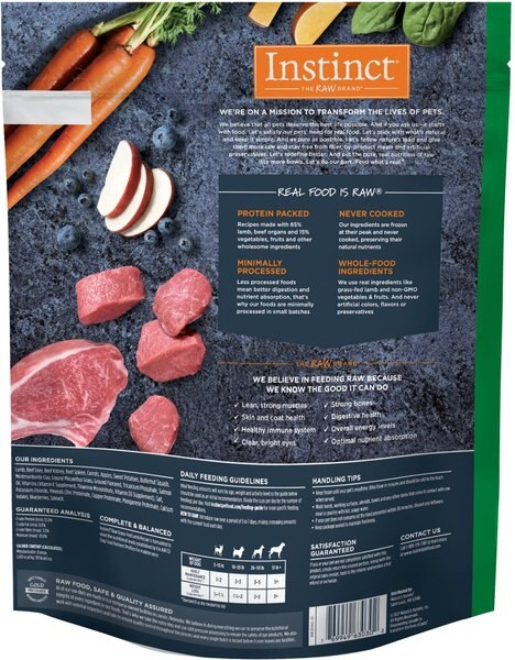 Variety Pack - Instinct Frozen Raw Bites Grain-Free Cage-Free Chicken ...