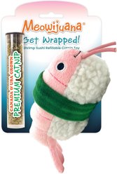 Meowijuana Refillable Get Wrapped Sushi Cat Toy