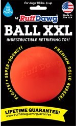 Ruff Dawg Ball Dog Toy, Assorted Colors, XX-Large