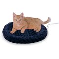 K&H Pet Products Thermo-Kitty Fashion Splash Indoor Heated Cat Bed, Blue