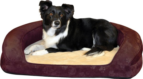A Dogs Life Taupe Shag Orthopedic Crate Mat Dog Bed