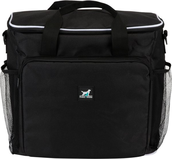 POUNCE + FETCH Weekender Dog Food Travel Kit, Black, Large