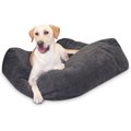 K&H Pet Products Cuddle Cube Pillow Cat & Dog Bed, Grey, Large