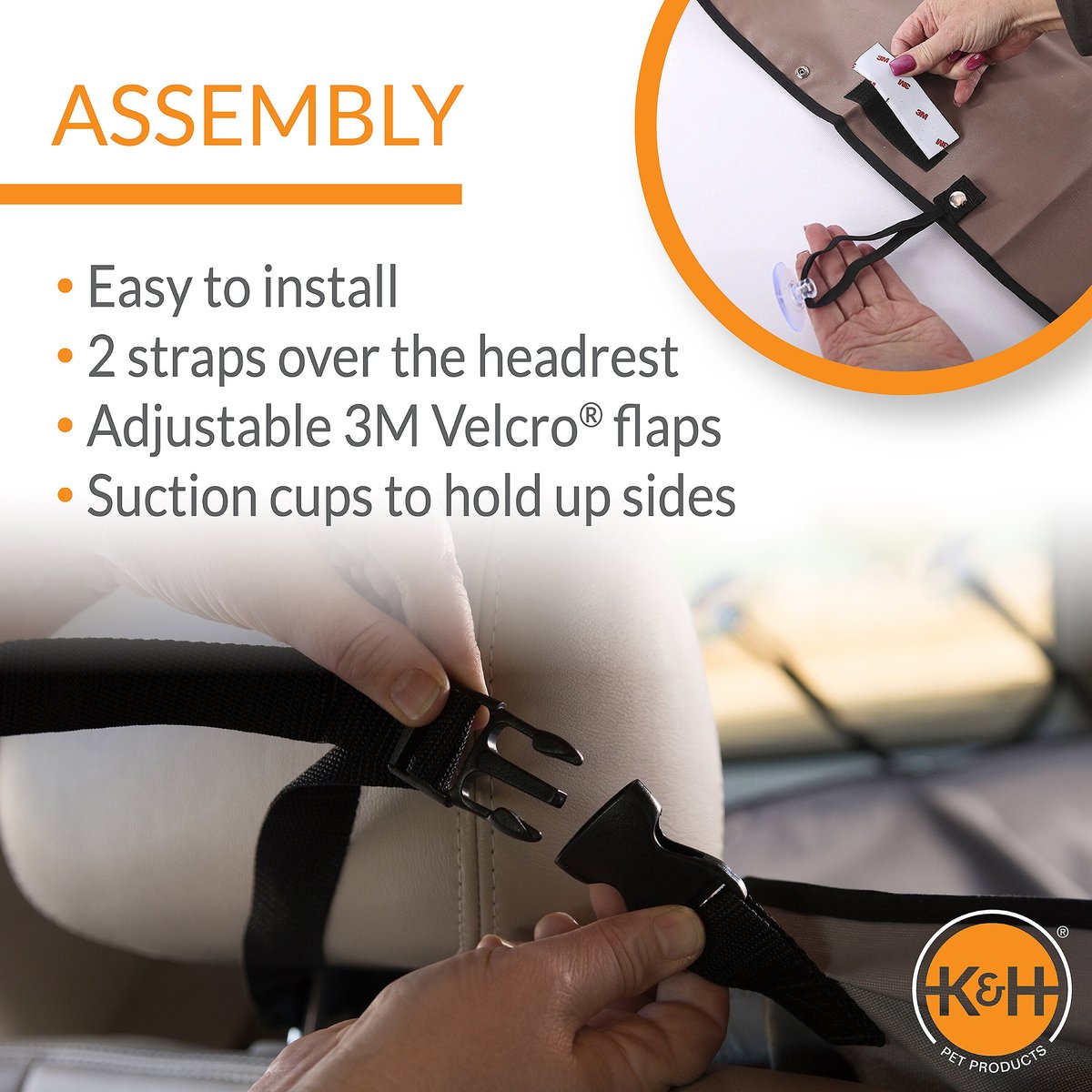 K&H PET PRODUCTS Quilted Cargo Cover, Tan