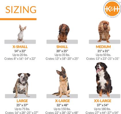 Show full view: K&H Pet Products Self-Warming Dog Crate Pad, Mocha, 21 x 31 in slide 5 of 12