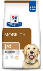 Hill's Prescription Diet j/d Joint Care Chicken Flavor Dry Dog Food, 27.5-lb bag