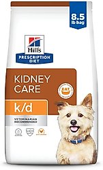 Hill's Prescription Diet k/d Kidney Care with Chicken Dry Dog Food, 8.5-lb bag