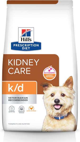 Hill's Prescription Diet k/d Kidney Care with Chicken Dry Dog Food, 8.5-lb bag slide 1 of 11